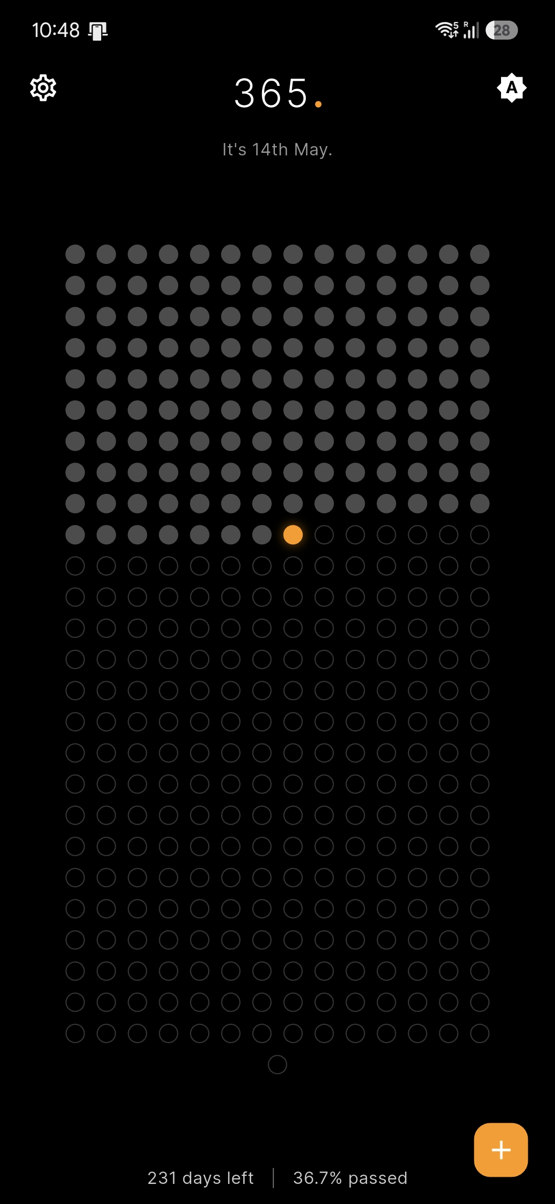 Year grid screenshot